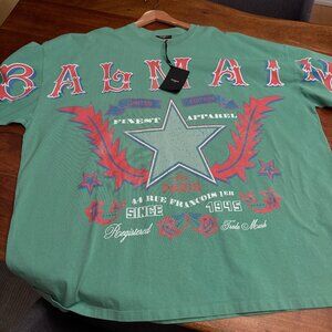 Balmain Oversized T-Shirt Size L - fits Like a 4XL